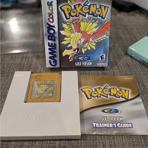 Pokemon Gold Version for Game Boy Color